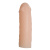 Nature Skin Penis Sleeve реалистичная насадка для увеличения члена, + 3 см (телесный) - sex-shop.ua